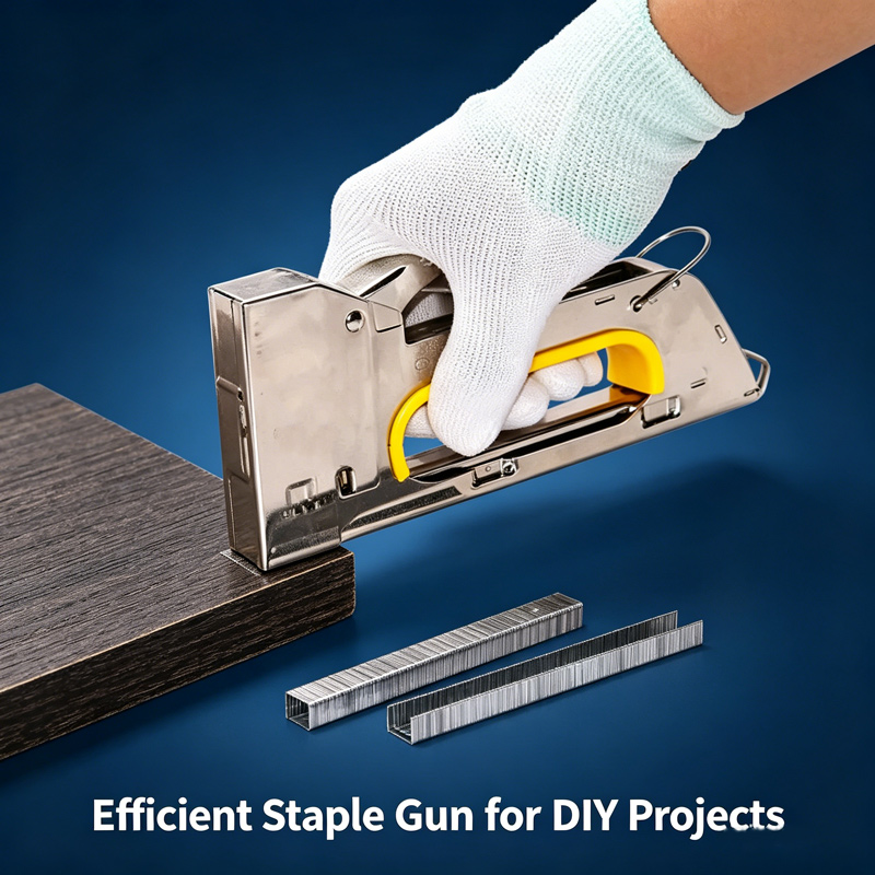 Upholstery Leather Work - DIY Craft Manual Hand Staple Gun