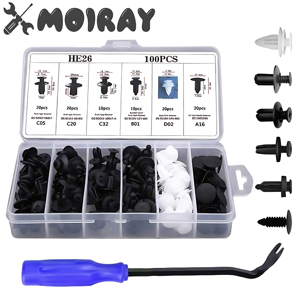 Rivet Setter Tool - Car Plastic Retainer Clips Automobile Fender