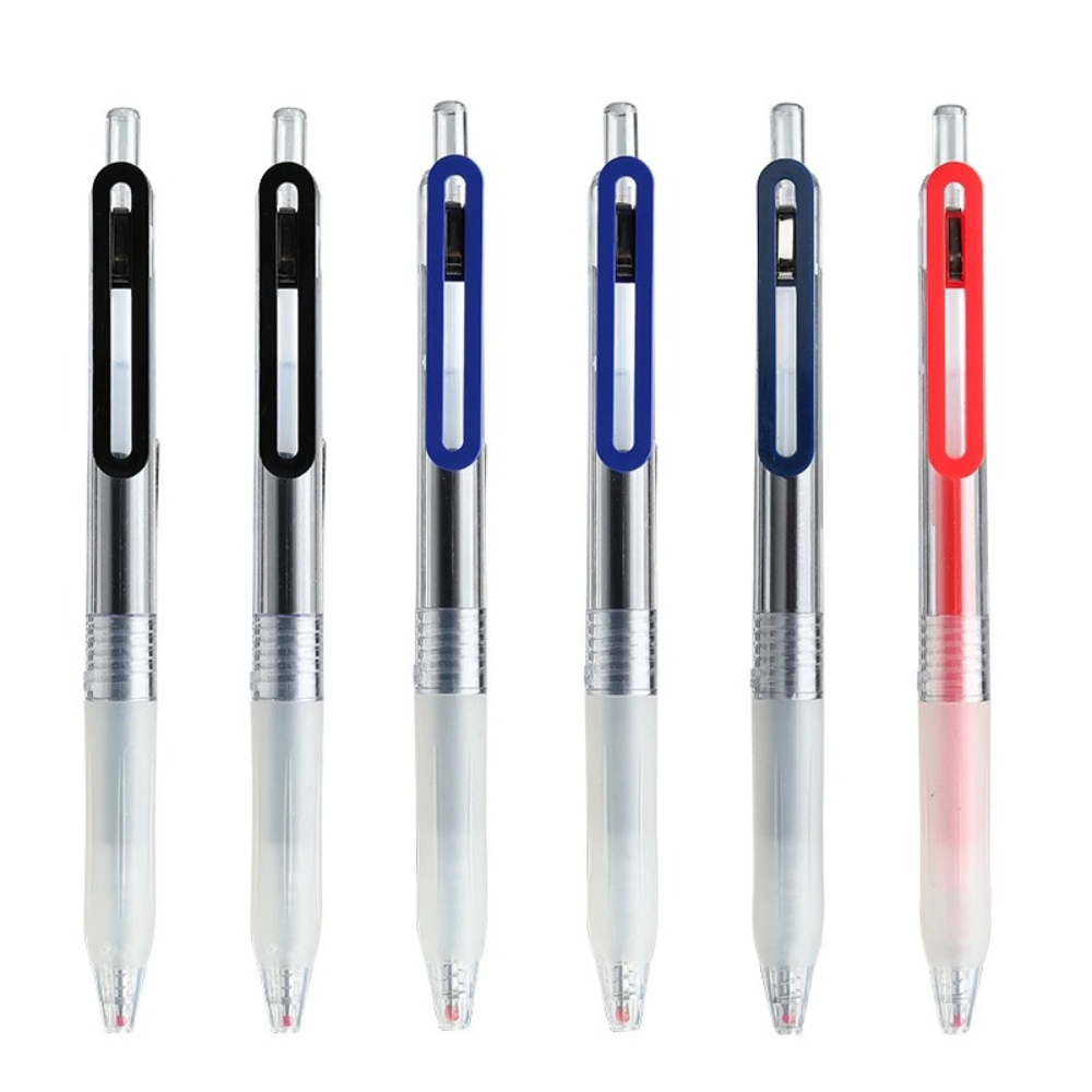 Muji Stationery Gel Pen - 0.5mm Ink MUJIS Press Gel Pen