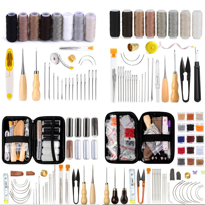 Upholstery Leather Work - Leather Working Crafting Tools Kit Heavy