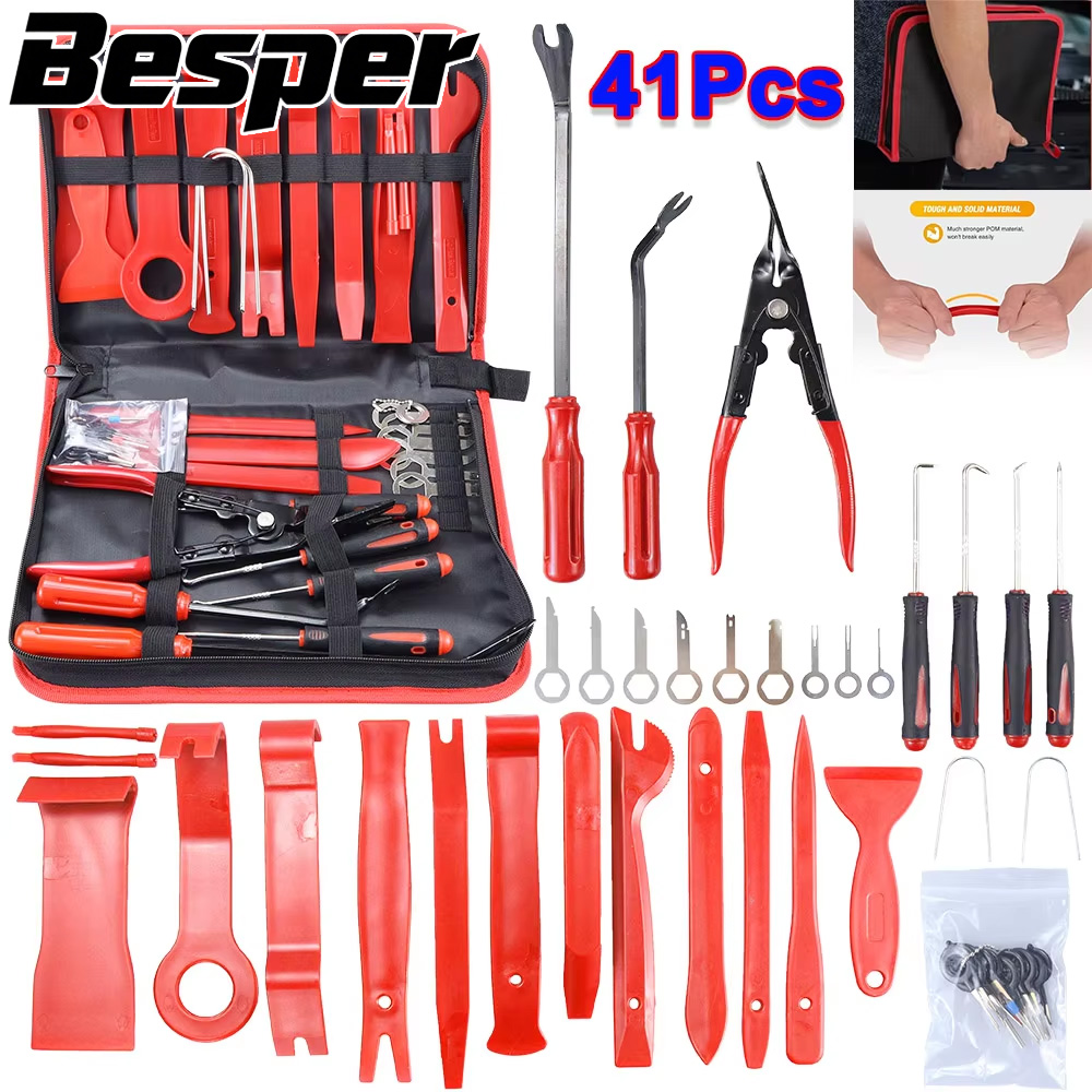 Rivet Setter Tool - Car Trim Removal Tool Kit for