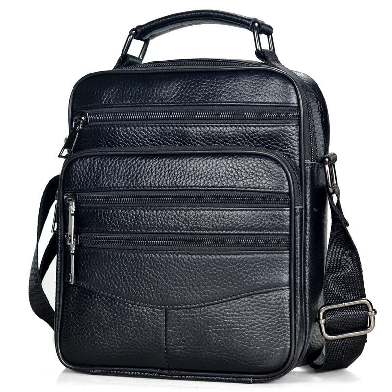 Leather Work Bag Men - Men Genuine Leather Handbags Male High