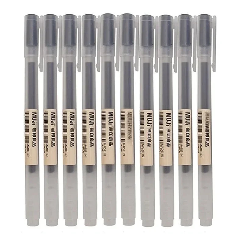 Muji Stationery Gel Pen - lovely MUJIs Gel Pen Black/Red/Blue 0.38/0.5mm
