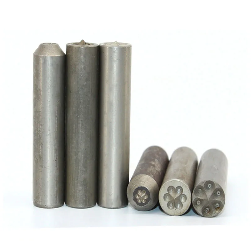 Rivet Setter Tool - Semi-Tubular Rivet Punch 234567810 Corns Curling