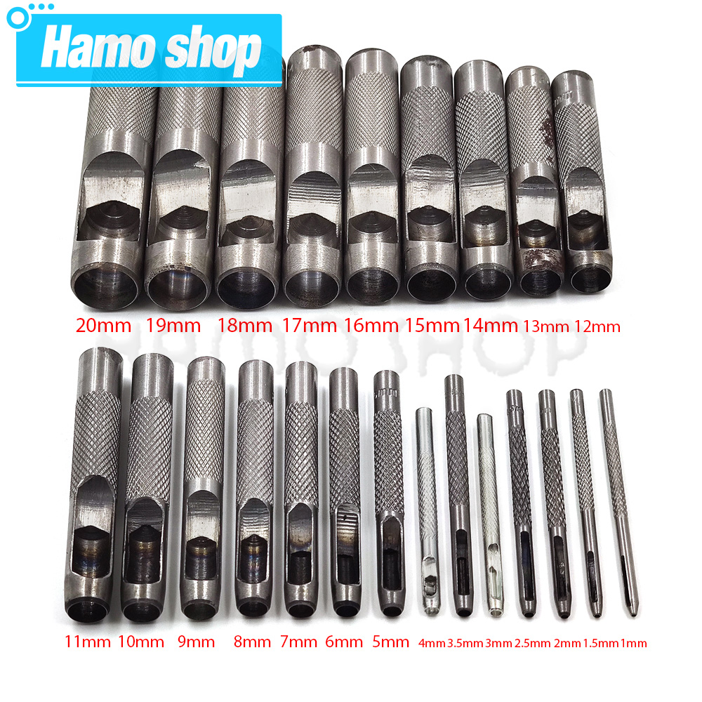 Rivet Setter Tool - 1.0mm-25mm All Size Pick Leather Tools