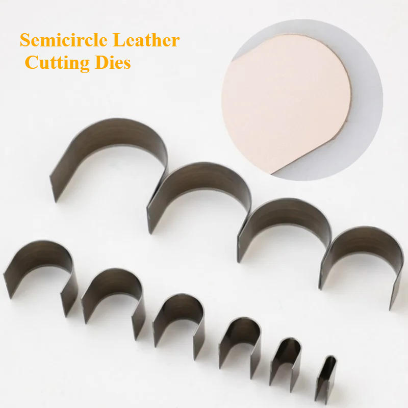 10Pcs/Set Semicircle Leather C - Leathercraft Japan review and price