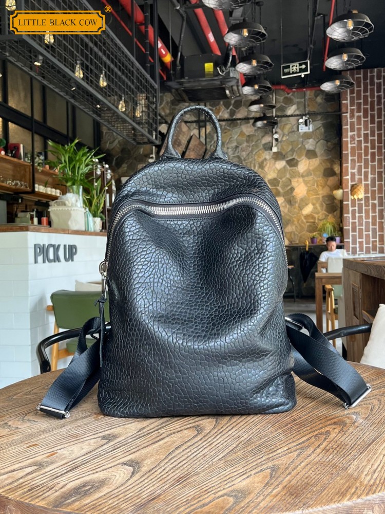 Soft Natural Sheepskin Casual  - Leather Work Bag Men review and price