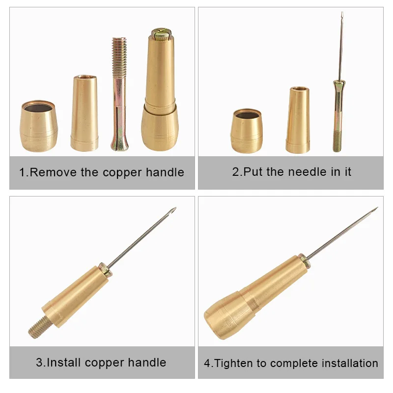 Leather Sewing Kit DIY Leather - Leatherwork Needles review and price