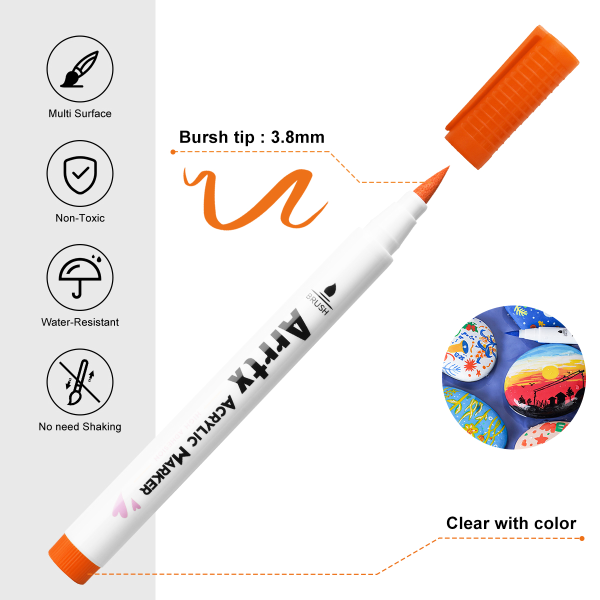 Arrtx Acrylic Paint Pens, Extr - Copic Marker Classic review and price