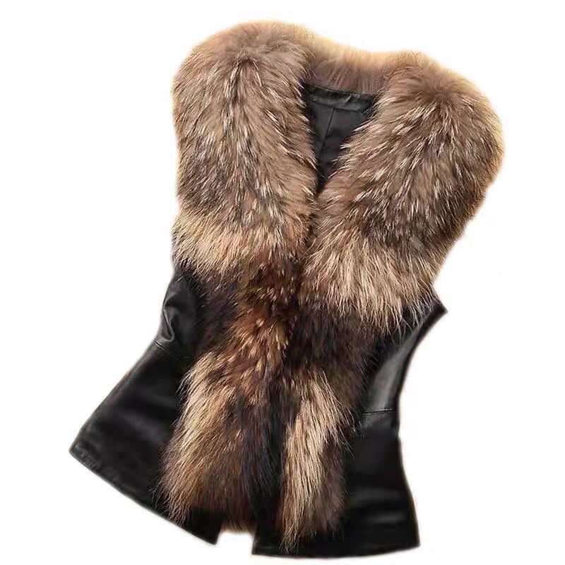 Women Coats Sleeveless Slim Fi - Leather Work Jacket Women'S review and price
