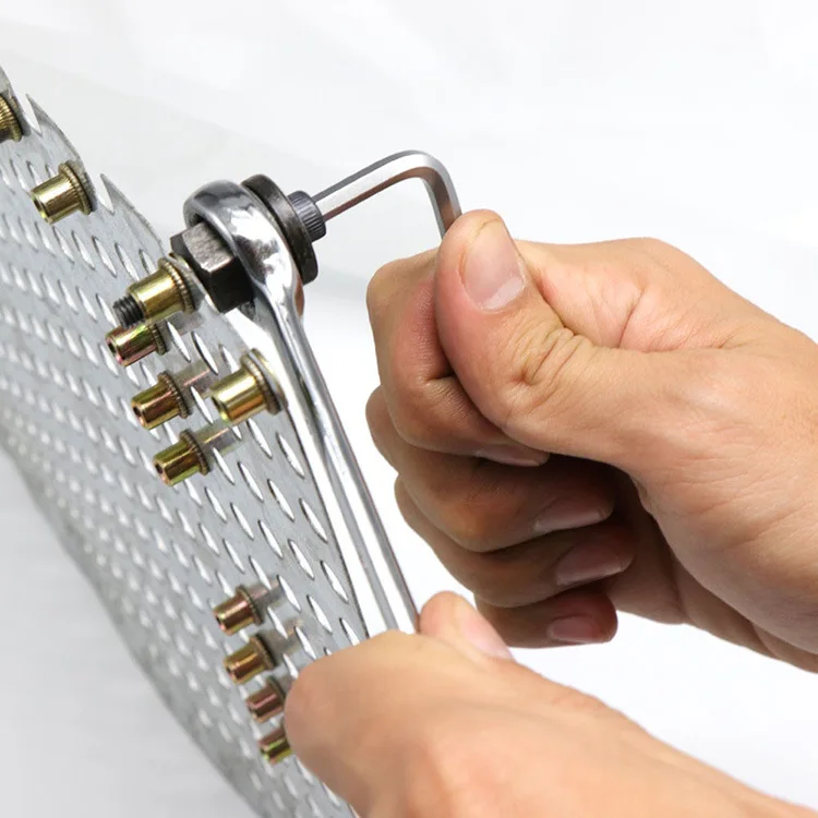 Hand Rivet Nut Tool with 10 Ri - Rivet Setter Tool review and price