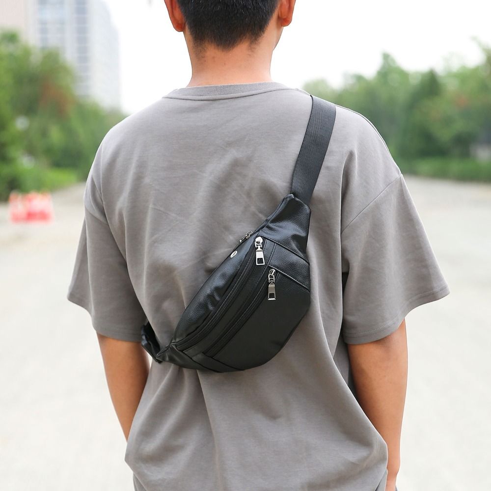 Multifunctional Crossbody Cash - Leather Work Bag Men review and price