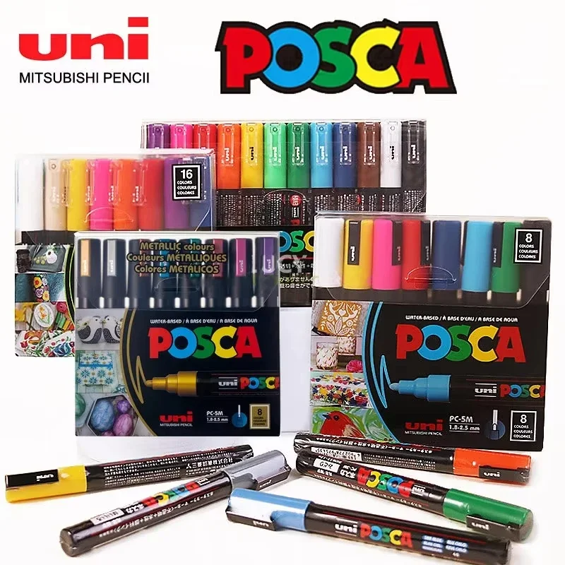 Uni Posca Art Marker Set 7/8/1 - Copic Marker Classic review and price