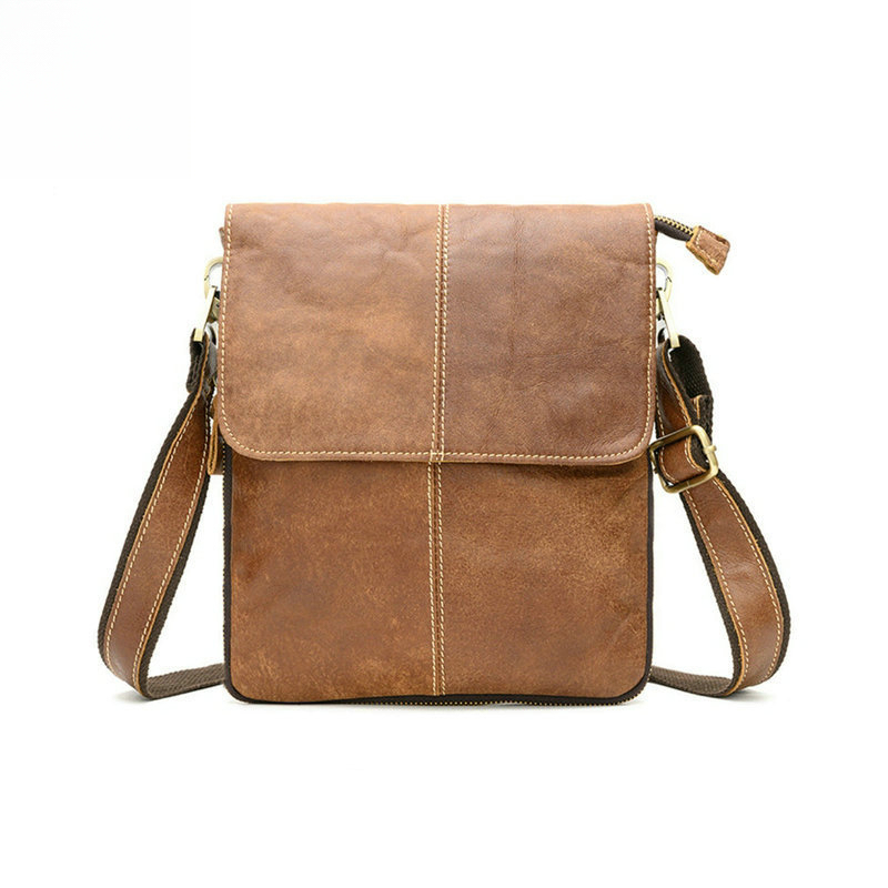 Top layer cowhide men's bag, g - Leather Work Bag Men review and price