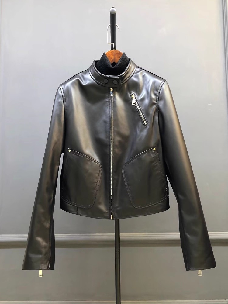 Females Spring Autumn New Styl - Leather Work Jacket Women'S review and price