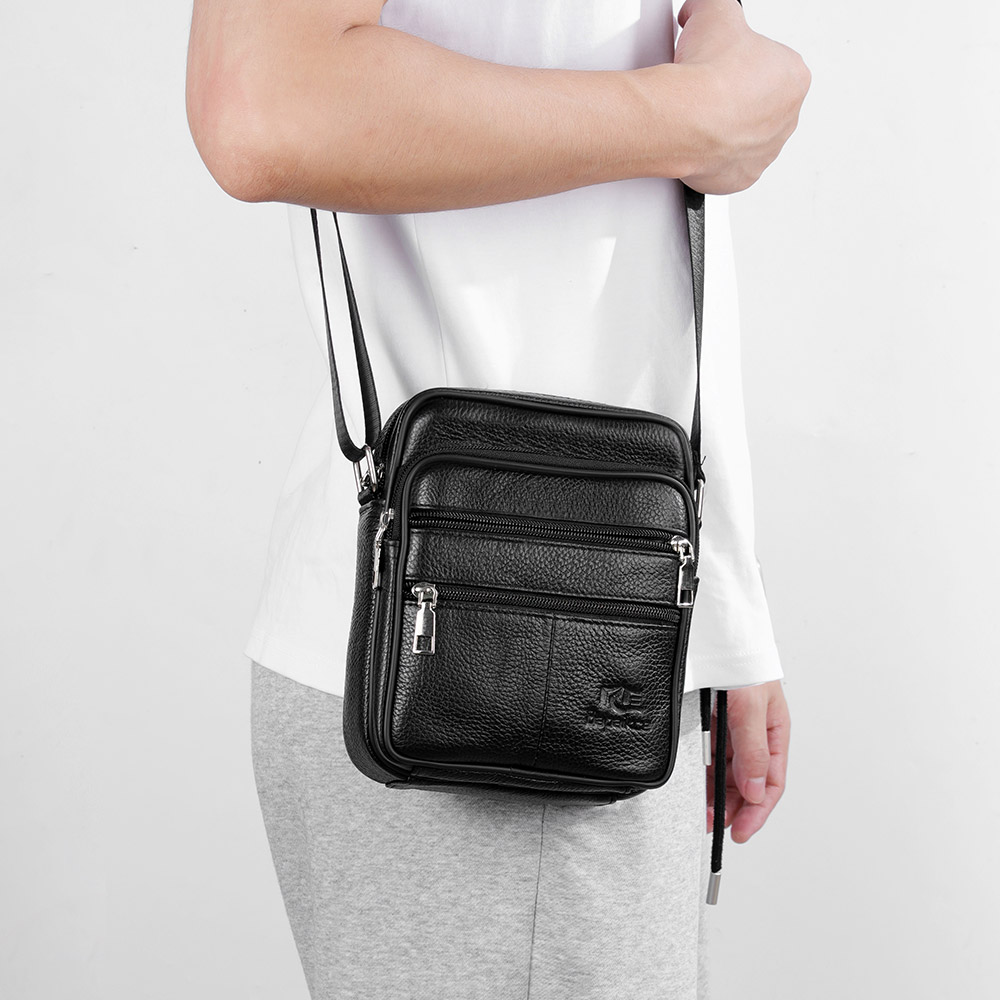 Men's Shoulder Bag Business Ca - Leather Work Bag Men review and price