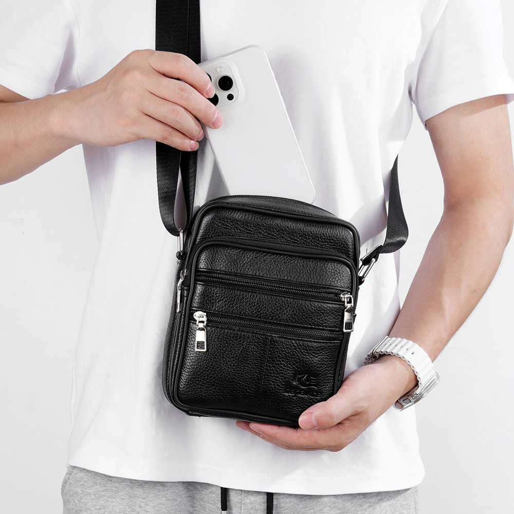 Men's Shoulder Bag Business Ca - Leather Work Bag Men review and price