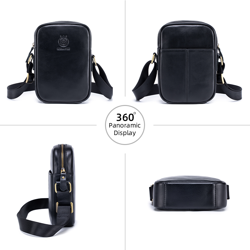 Casual Men's Shoulder Bags Bus - Leather Work Bag Men review and price