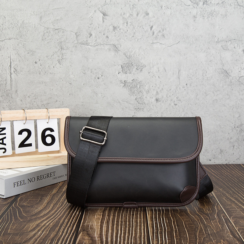 Luxury Brand Vintage Shoulder  - Leather Work Bag Men review and price