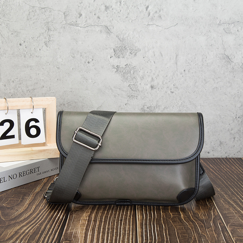 Luxury Brand Vintage Shoulder  - Leather Work Bag Men review and price