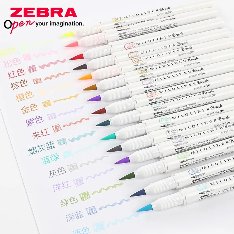 Zebra Highlighter WFT8 Mildlin - Zebra Pen Mildliner review and price