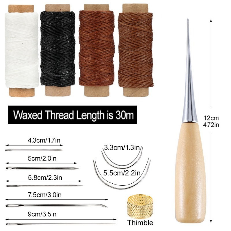 13 Pcs Leather Sewing Set Hand - Leatherwork Needles review and price