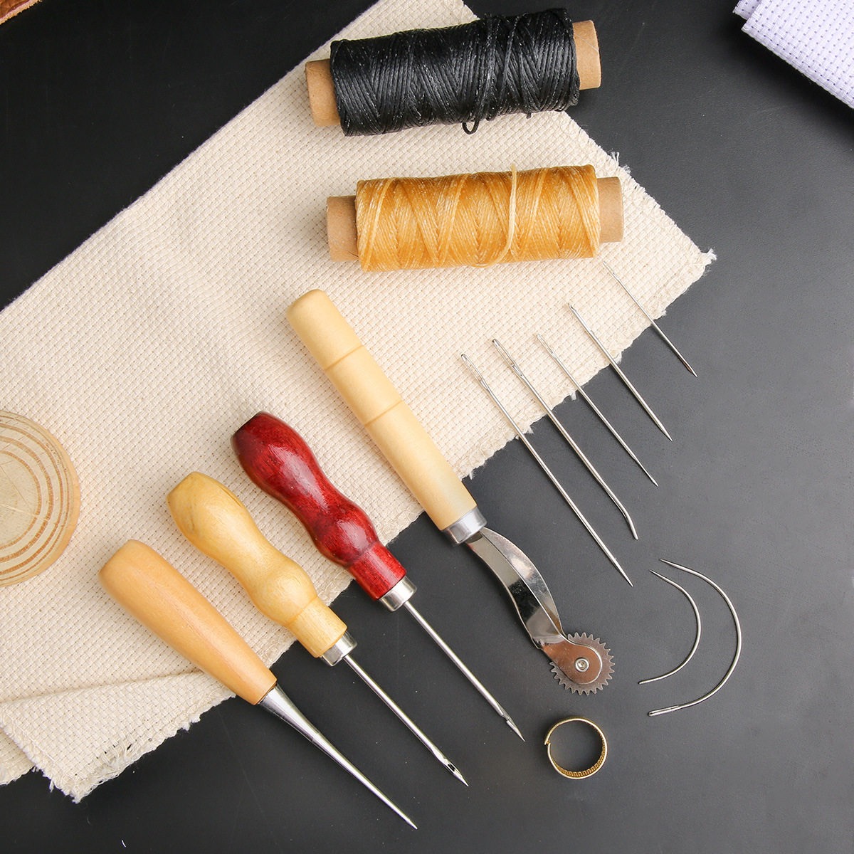 13 Pcs Leather Sewing Set Hand - Leatherwork Needles review and price
