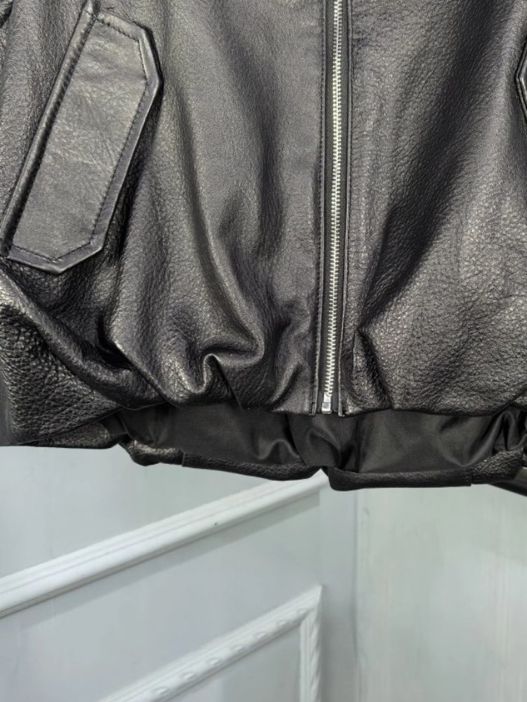 Autumn Fashion Natural Sheepsk - Leather Work Jacket Women'S review and price