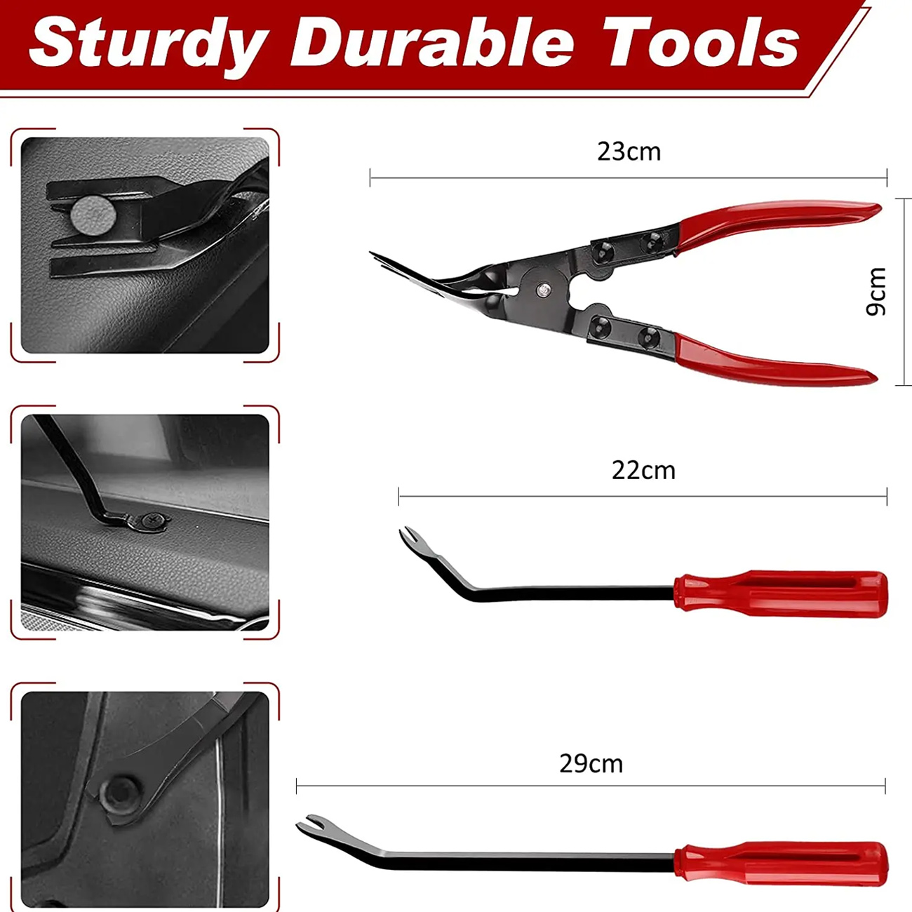 Car Trim Removal Tool Kit for  - Rivet Setter Tool review and price