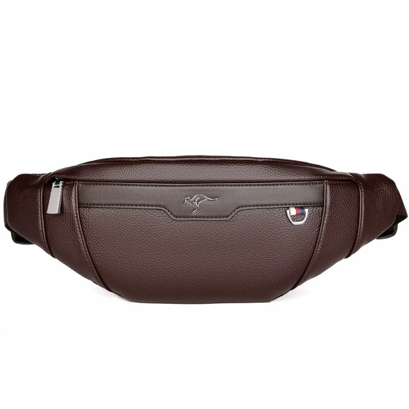 Business Leather Waist Bag Mul - Leather Work Bag Men review and price