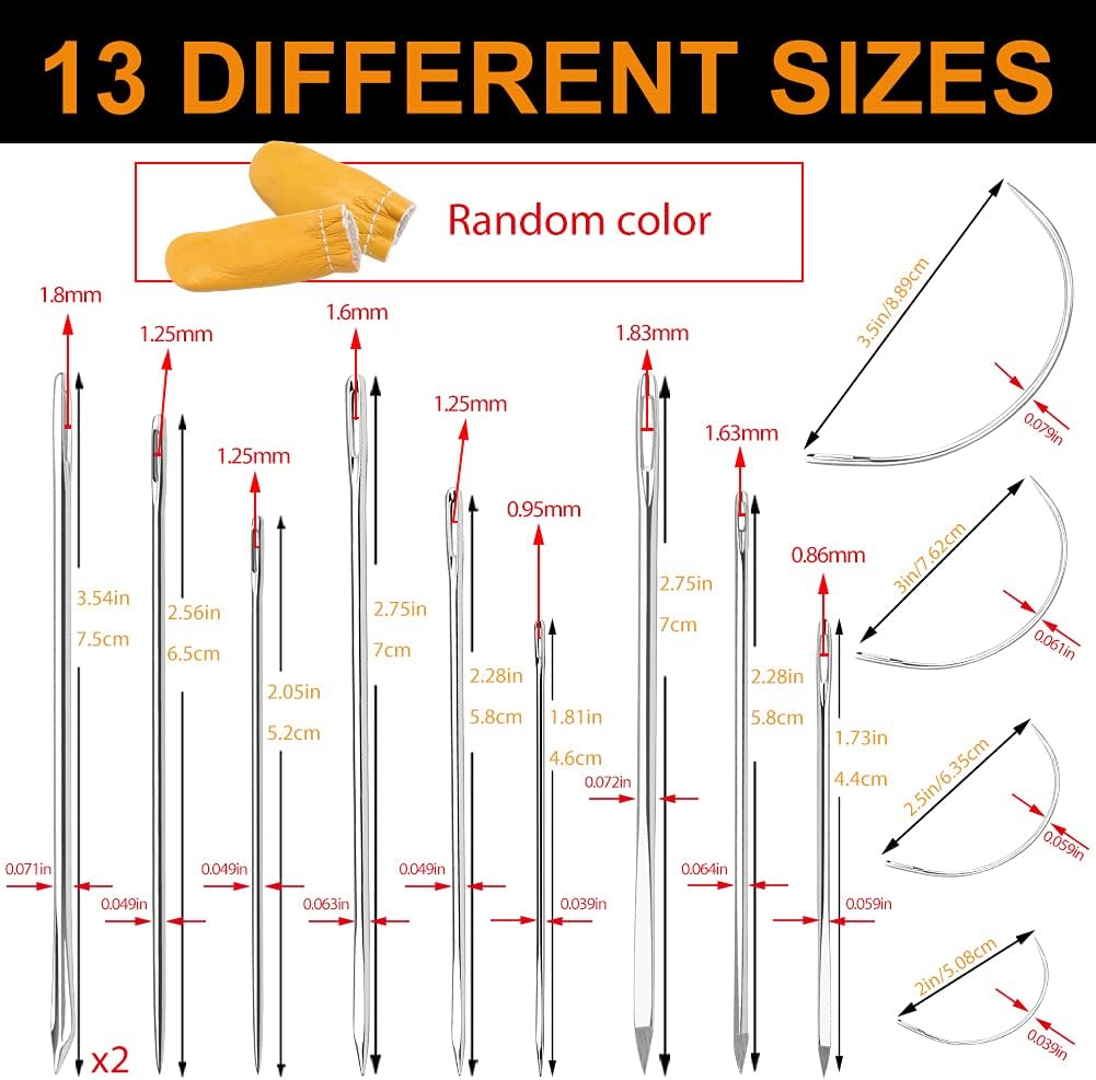 IMAZY Heavy Duty Leather Hand  - Leatherwork Needles review and price