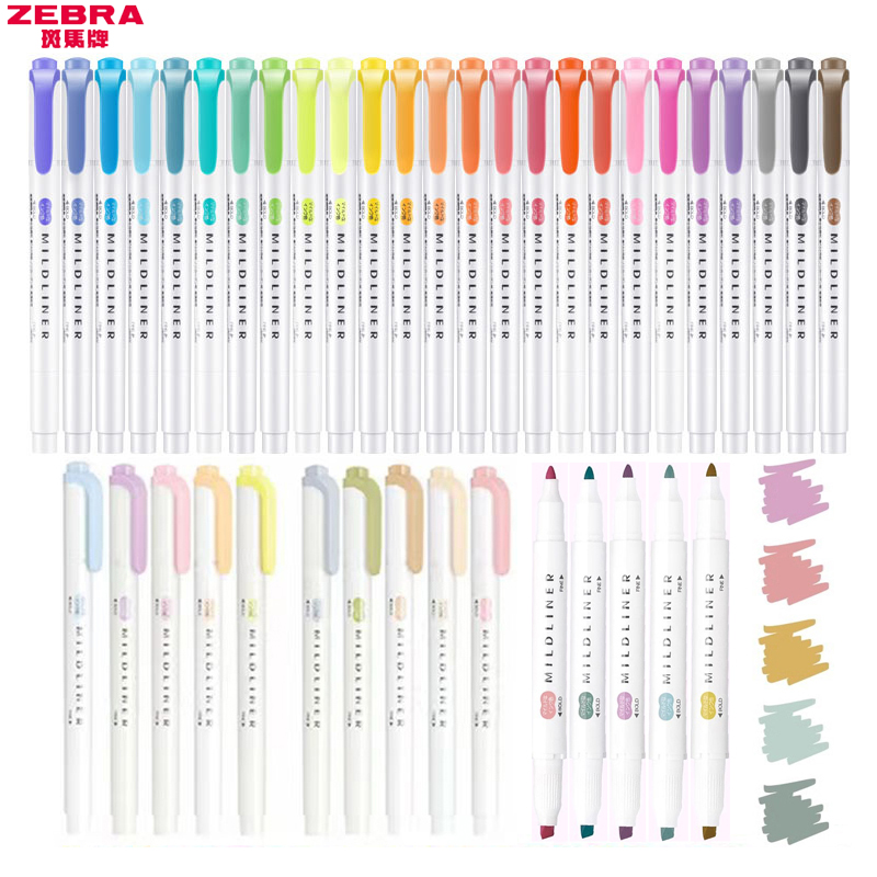 1/3pcs ZEBRA MILDLINER WKT7 Hi - Zebra Pen Mildliner review and price
