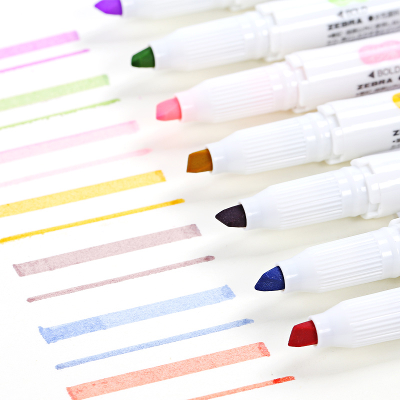 Japan ZEBRA WKT7 New Mildliner - Zebra Pen Mildliner review and price