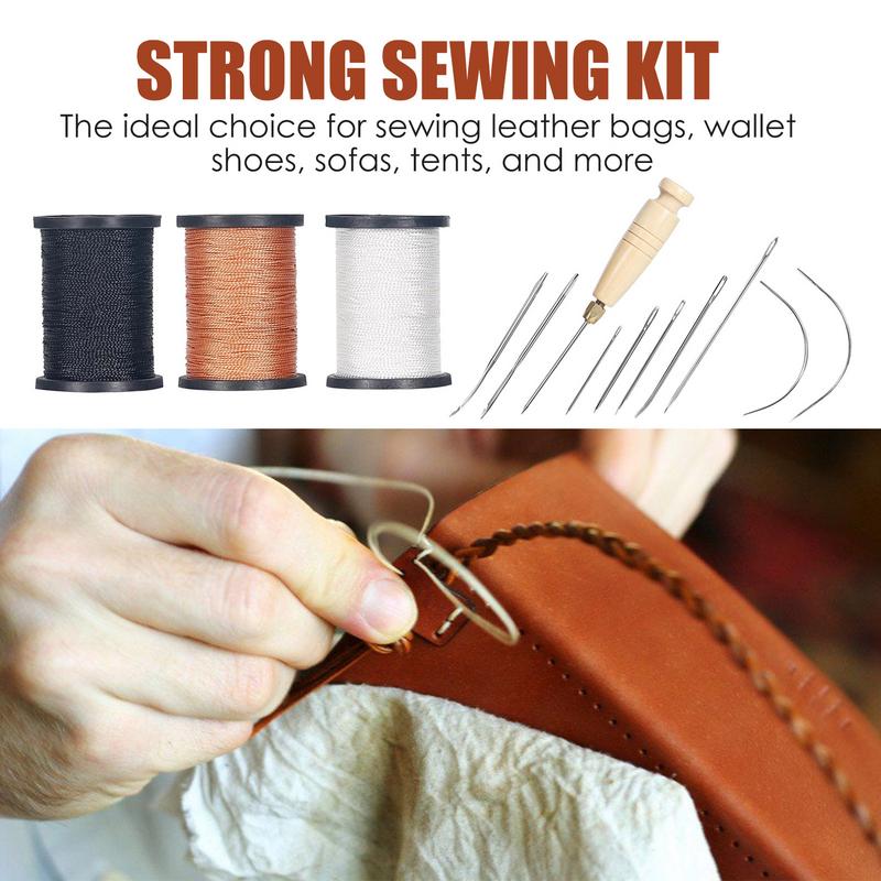 Leather Stitching Kit Heavy Du - Leatherwork Needles review and price