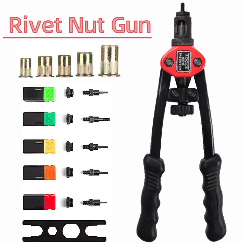 BT-606 Mandrel Rivet Nut Gun,  - Rivet Setter Tool review and price