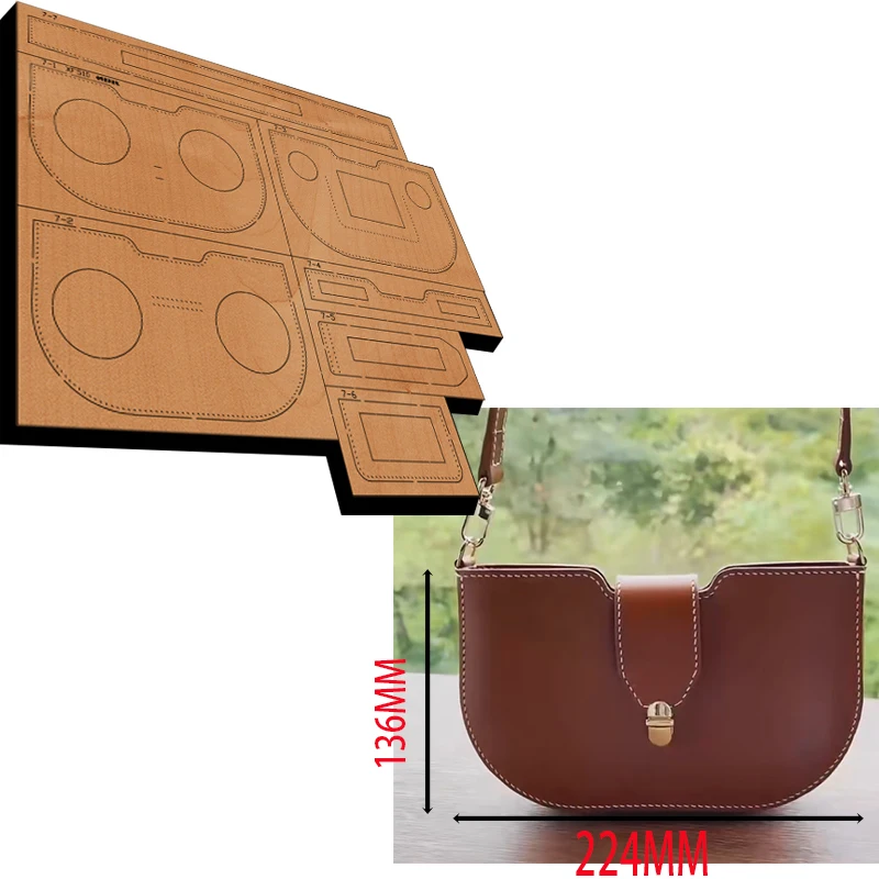 Single-shoulder bag Leather Cr - Leathercraft Japan review and price