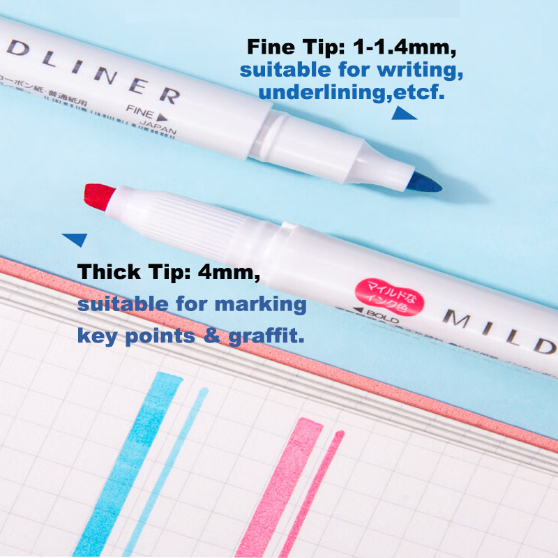 Zebra Handwriting Pen Mildline - Zebra Pen Mildliner review and price
