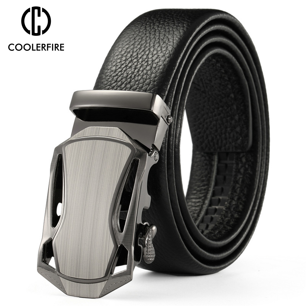 Men Belts Metal Automatic Buck - Leather Works Belt review and price
