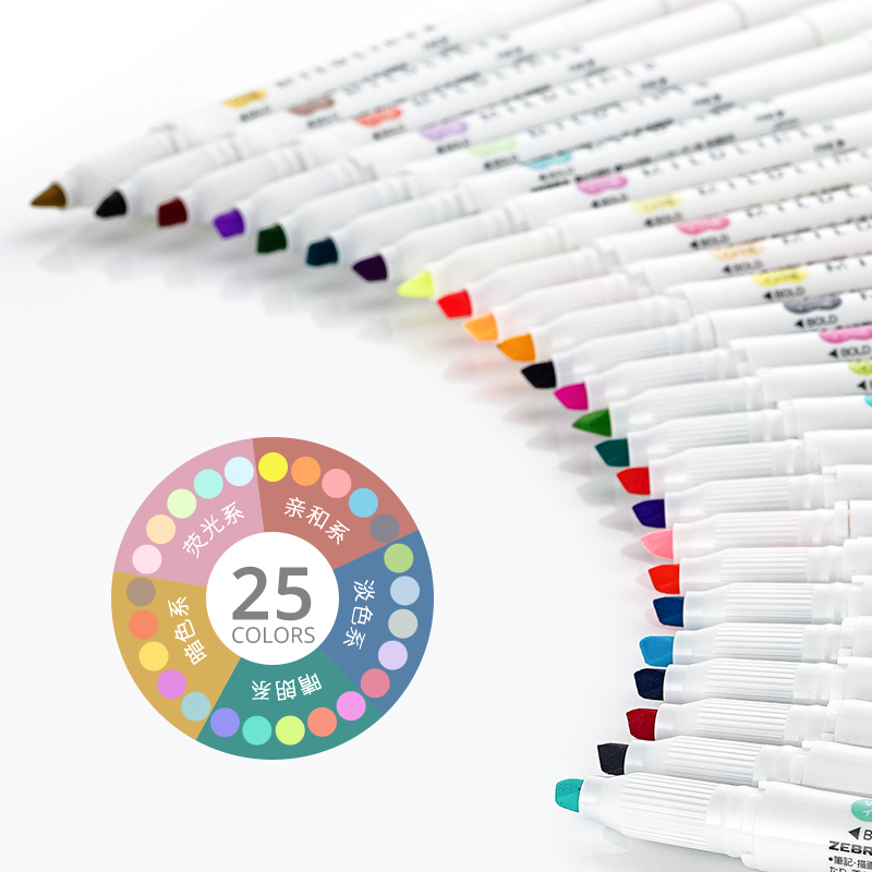 Zebra Mildliner Liner Double H - Zebra Pen Mildliner review and price