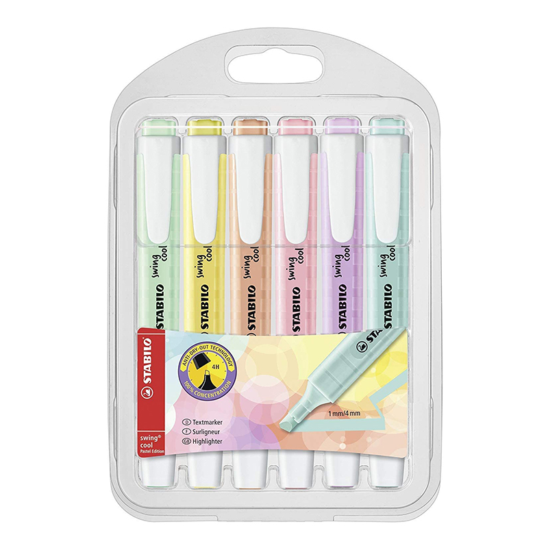 STABILO Swing Cool Pastel High - Stabilo Marker Swing Cool review and price